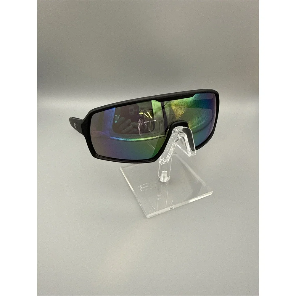 Rawlings Authentic Men's Sunglasses 34 Black GTS Wrap -Polarized Reflective Lens